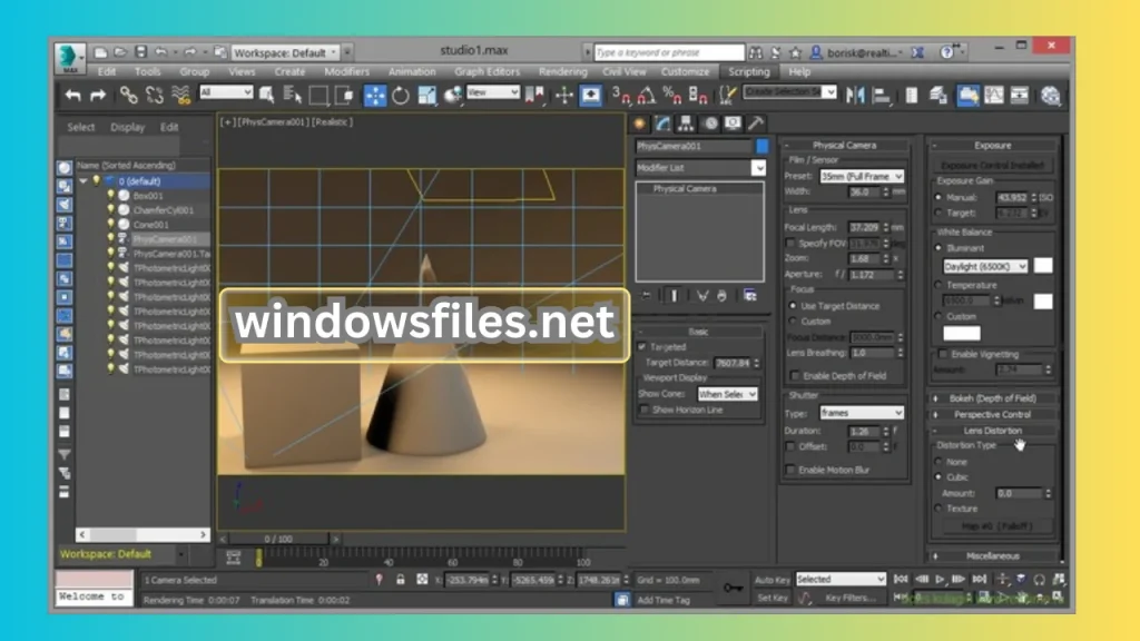 3DS Max 2016 software