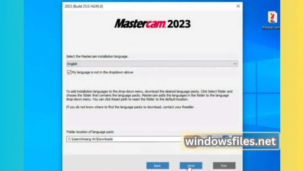 Mastercam 2023 English